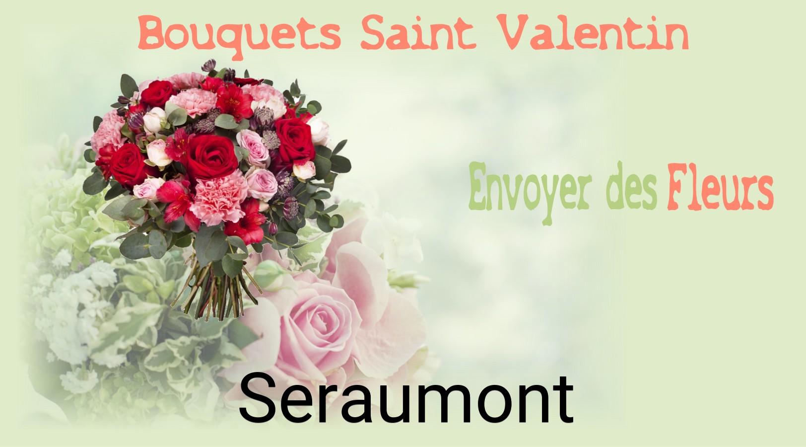 Roses de Saint-Valentin livrées à Seraumont